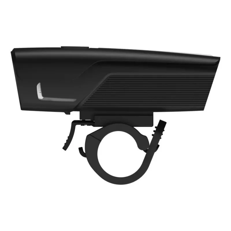 ANSMANN 1600-0524 LED priekinis dviračio žibintas, 500 liumenų, 50 liuksų, 2600 mAh, 2 W, juodas
