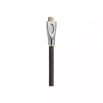 PYTHON HDMI 2.0 laidas 2m juodas 4K 60Hz 18Gbps nailono pynė