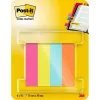3M Post-it puslapio žymeklis 670-4-POP įvairiaspalvis 4x50 lapų/pakuotė
