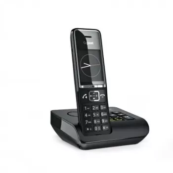 Gigaset Comfort 550A belaidis telefonas su atsakikliu, juodas