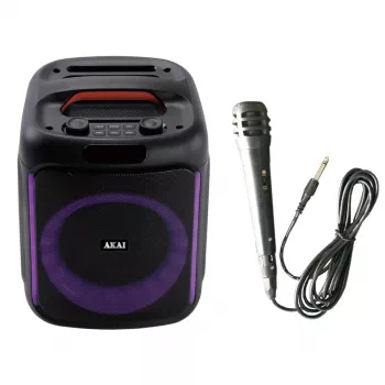 AKAI ABTS-V20 Nešiojamas Bluetooth garsiakalbis 20W Juodas