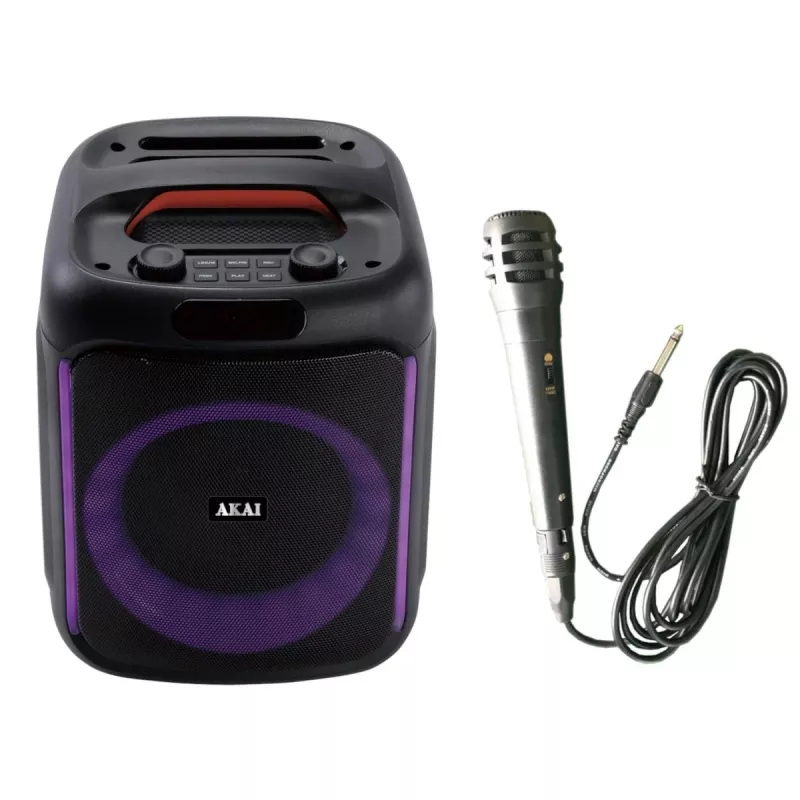 AKAI ABTS-V20 Nešiojamas Bluetooth garsiakalbis 20W Juodas