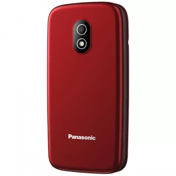 PANASONIC KX-TU410EXR Clamshell Mobilusis Telefonas - Raudonas