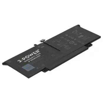 2-Power Dell Latitude 7310 pagrindinis akumuliatoriaus blokas 60Wh 7,6V 7895mAh 4 elementų Li-ion