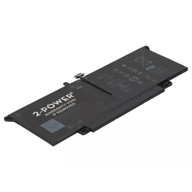 2-Power Dell Latitude 7310 pagrindinis akumuliatoriaus blokas 60Wh 7,6V 7895mAh 4 elementų Li-ion