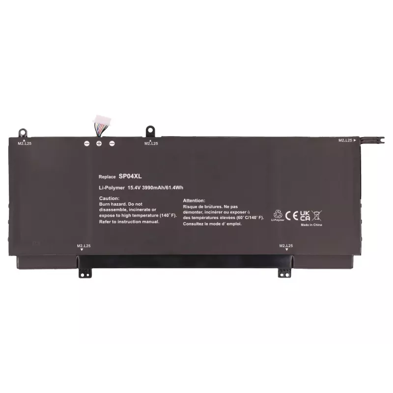 2-Power pagrindinis akumuliatorius HP Spectre X360 13-AP0000xx - 14,8V 4000mAh