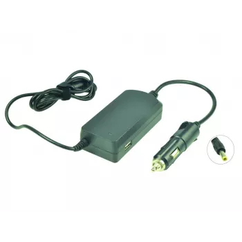 2-POWER CCC0735G Maitinimo šaltinis ir įtampos keitiklis 45 W Automobilinis Juodas