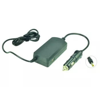 2-POWER CCC0735G Maitinimo šaltinis ir įtampos keitiklis 45 W Automobilinis Juodas