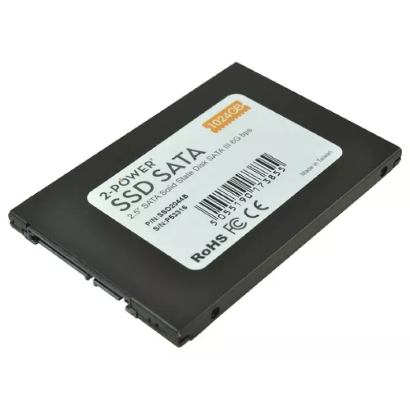 2-POWER SSD2044B 1 TB 2.5 colio SATA III 6 Gbit/s vidinis kietojo kūno diskas