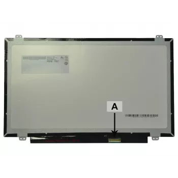 2-Power 14.0 inch HD blizgus nešiojamojo kompiuterio LCD ekranas su laikikliais - 1366x768 - 40 kontaktų LVDS