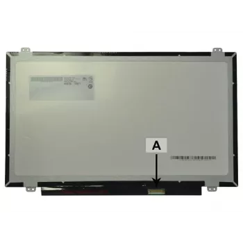 2-Power 14.0 inch HD blizgus nešiojamojo kompiuterio LCD ekranas su laikikliais - 1366x768 - 40 kontaktų LVDS