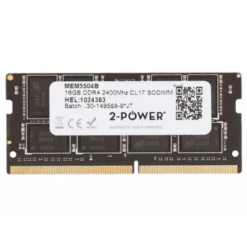2-POWER MEM5504B 16 GB DDR4 2400 MHz SODIMM nešiojamojo kompiuterio RAM modulis
