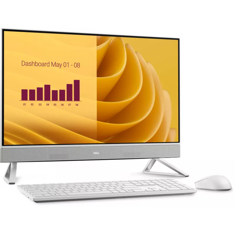 Dell 27 All-in-One EC27250 Windows 11 Pro Intel Core 7-150U 16GB RAM 1TB SSD 27.0 col. FHD Touch NVIDIA GeForce MX570A Webkamera Wi-Fi Bluetooth 3Y ProSupport