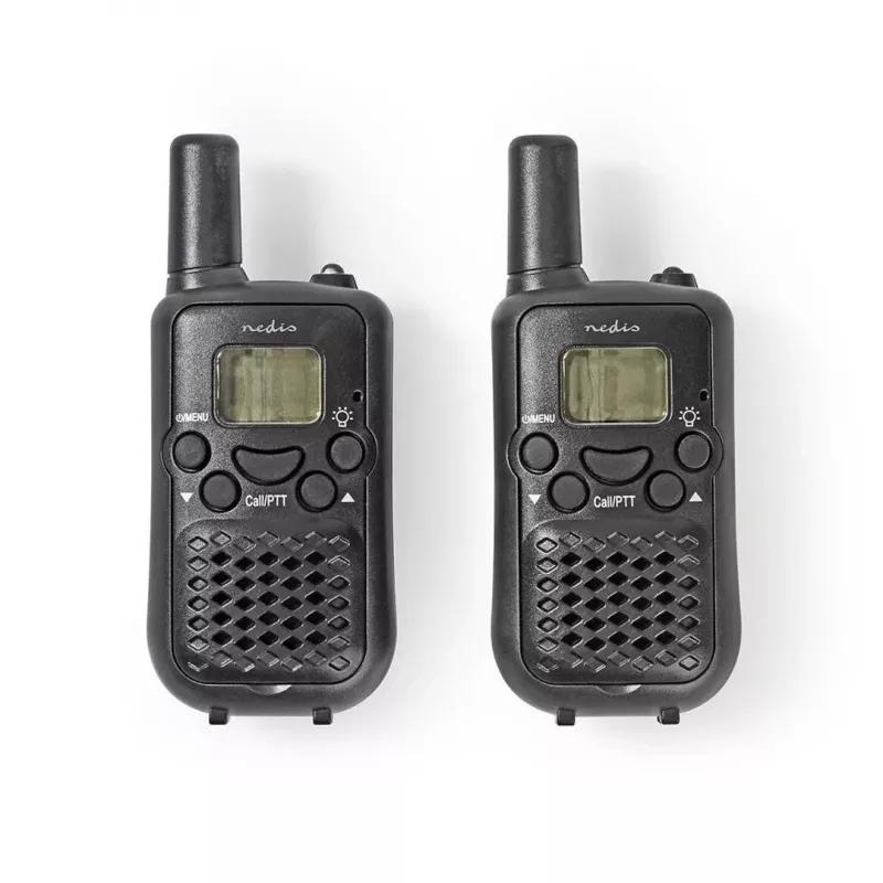 Nedis racijų rinkinys WLTK0500BK 5 km diapazonas 8 kanalai PMR446
