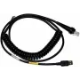 Honeywell USB sąsajos kabelis, USB Type-A į USB Type-C, 3 m spiralinis, juodas