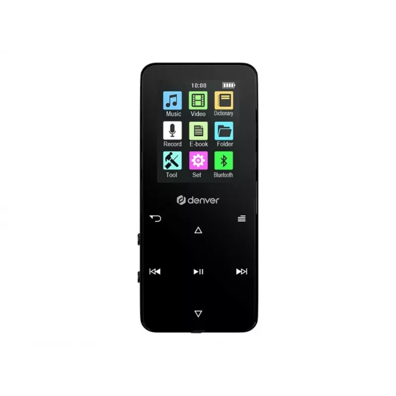 Denver MP-1830B Juodas MP4 grotuvas su Bluetooth, 1,8 inch ekranu, 4GB, juodas