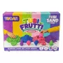 TUBAN Sensory Sand - Tubi Frutti rinkinys 1 kg įvairiaspalvis su vaisių kvapu