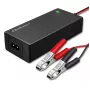 Qoltec automatinis akumuliatoriaus įkroviklis AGM GEL STD | Lygintuvas 12V | 2A | 24W | LED | Laidas 1,8 m