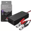 Qoltec automatinis akumuliatoriaus įkroviklis AGM GEL STD 12V 4A 48W LED kabelis 1,8 m