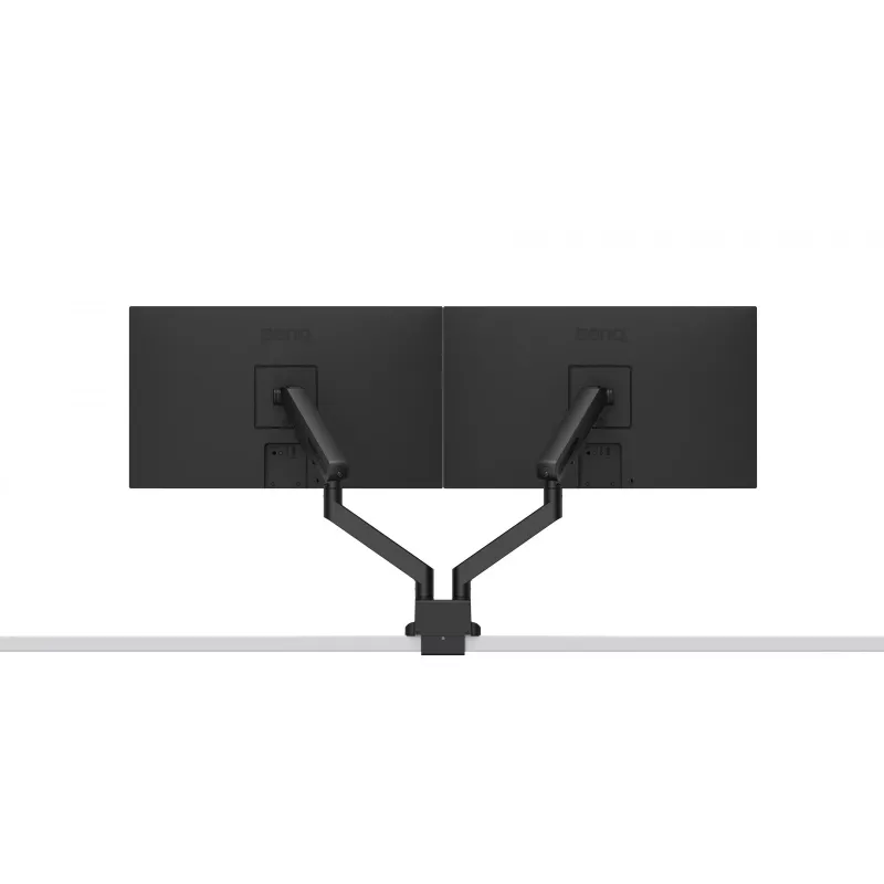 BENQ BDL01 Vieno monitoriaus rankena 17-32 colių ekranams, stalo spaustuvas/anginis tvirtinimas, VESA 75x100, dujinė spyruoklė, juoda