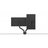 BENQ BDL01 Vieno monitoriaus rankena 17-32 colių ekranams, stalo spaustuvas/anginis tvirtinimas, VESA 75x100, dujinė spyruoklė, juoda