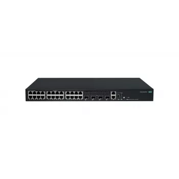 HPE OfficeConnect 2150 24G 4P Switch - 24 portų Gigabit PoE+ su 4 SFP+ jungtimis