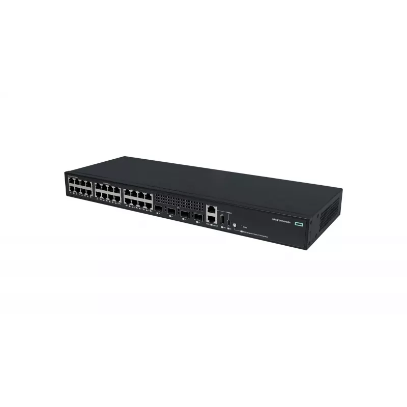 HPE OfficeConnect 2150 24G 4P Switch - 24 portų Gigabit PoE+ su 4 SFP+ jungtimis