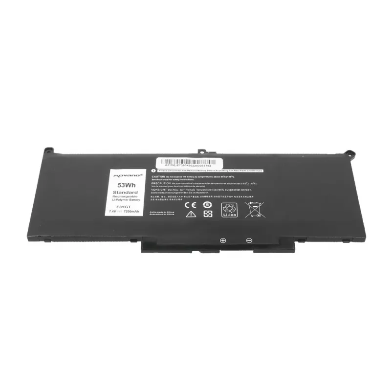 MITSU Battery MYJ96, skirta Dell Latitude 7390 7490 - 7200 mAh (53 Wh)