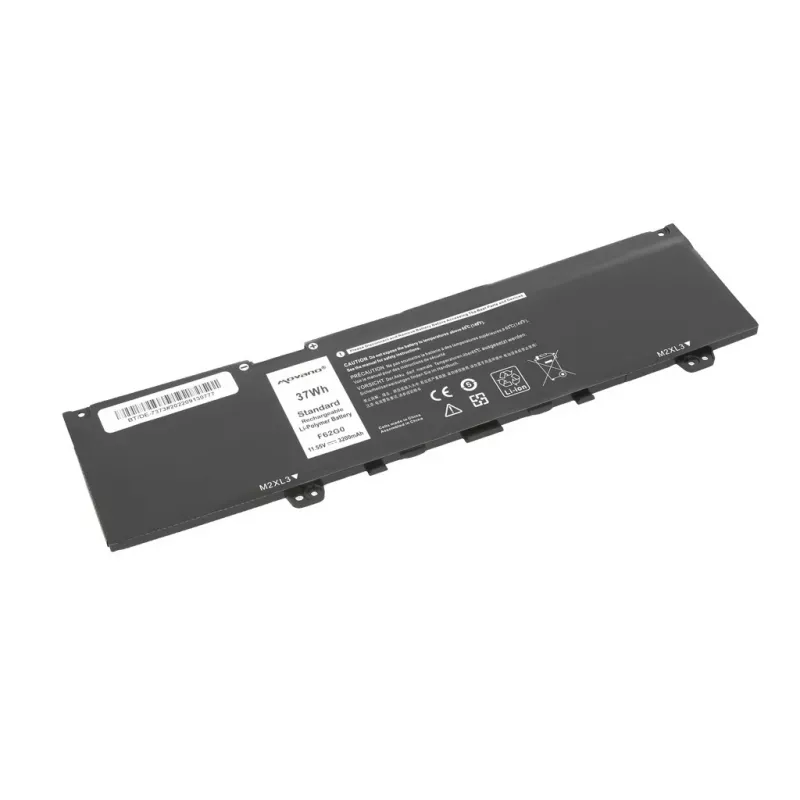 MITSU Battery Y5XF9, skirta Dell Inspiron 13 5370 7373 7386 - 3200 mAh (37 Wh)