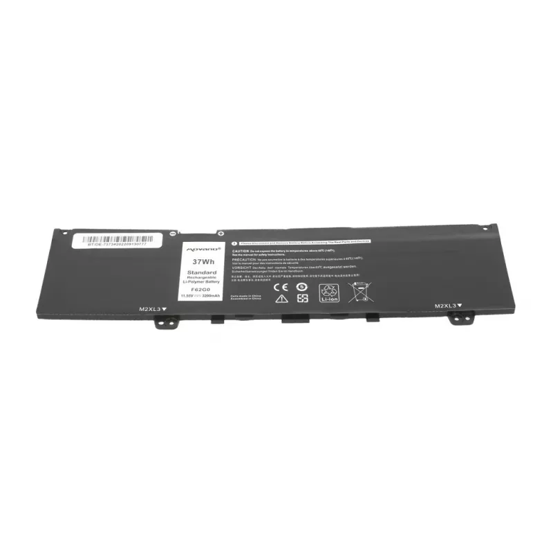 MITSU Battery Y5XF9, skirta Dell Inspiron 13 5370 7373 7386 - 3200 mAh (37 Wh)