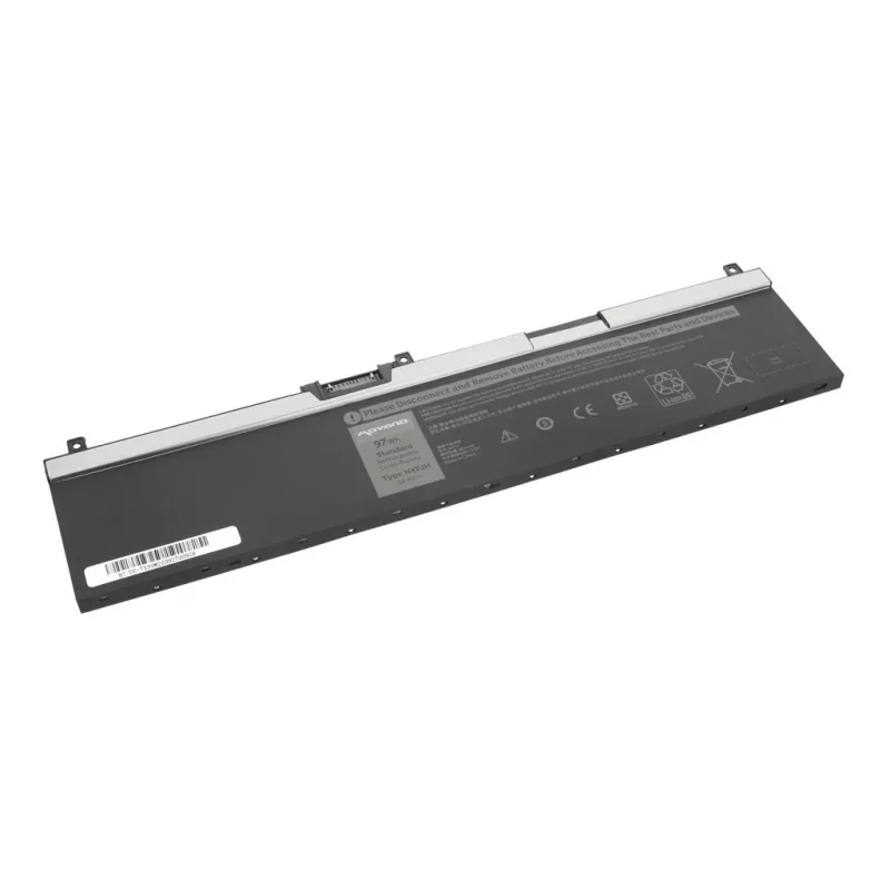 MITSU Battery NYFJH, skirta Dell Precision 7530 7540 7740 - 8500 mAh (97 Wh)