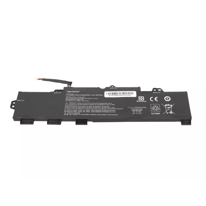 MITSU baterija TT03XL, skirta HP EliteBook 755 850 G5 850 G6 - 4400 mAh (49 Wh)