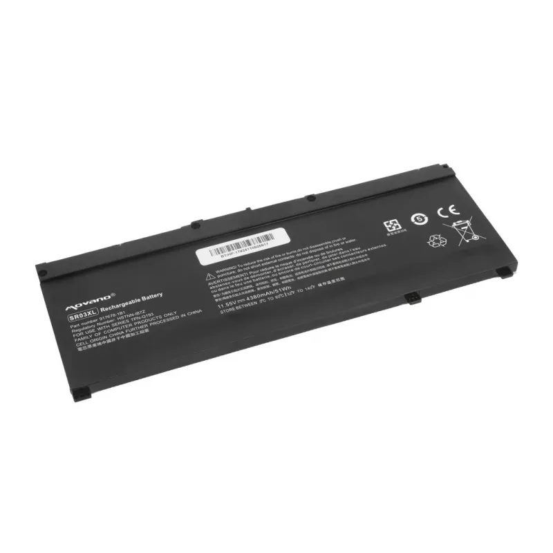 MITSU baterija SR03XL, skirta HP Gaming 15 17 Omen 15-DC - 4380 mAh (51 Wh)