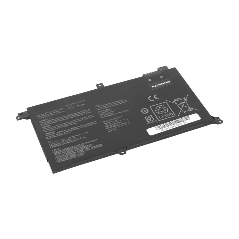 MITSU baterija B31N1732, skirta Asus Vivobook S430 X430U K430 - 3600 mAh (41 Wh)