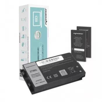 MOVANO baterija J7HTX, skirta Dell Latitude 12 Rugged 7202 7212 7220 planšetei - 3600 mAh (27 Wh)