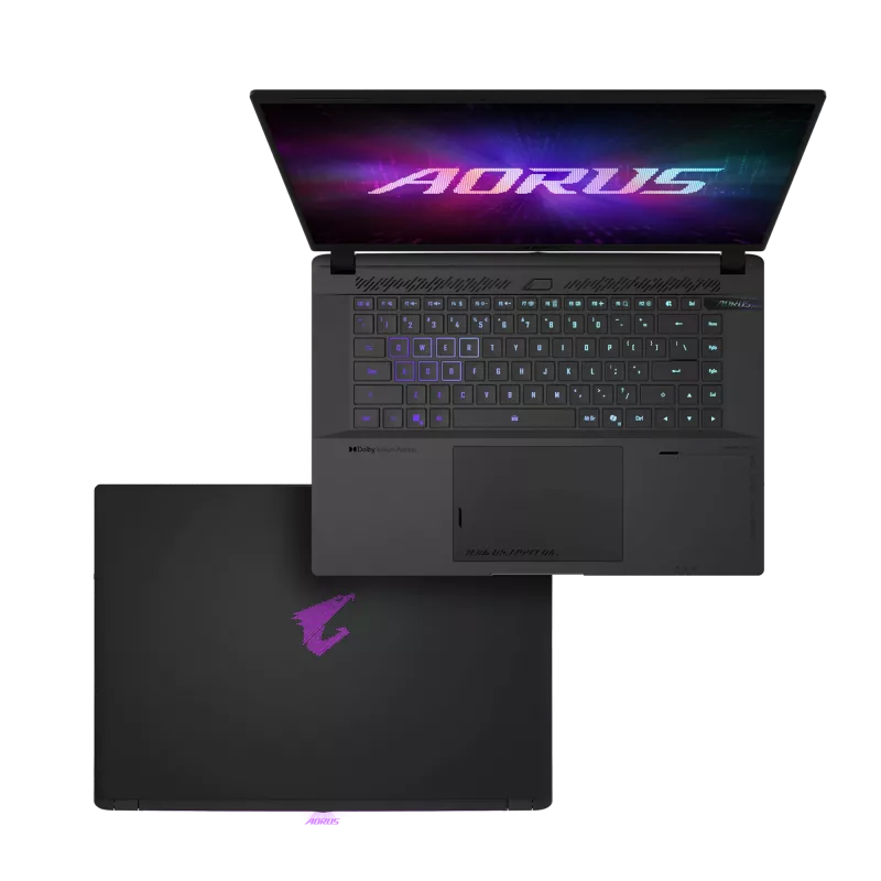Gigabyte AORUS MASTER 16 8XJJ4EEE64SP 16 colių QHD+ AMD Ryzen 9 8940HX 64GB 2TB SSD RTX 5070 Ti Windows 11 Home English Keyboard 2 metų garantija