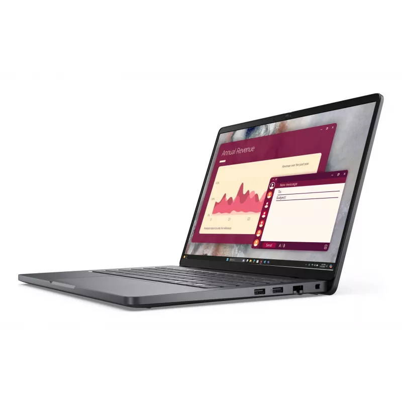 Dell Pro 14 PC14250 nešiojamas kompiuteris - Intel Core 5 220U, 16 GB RAM, 512 GB SSD, 14,0 inch FHD+ ekranas, Windows 11 Pro, 3 metų ProSupport