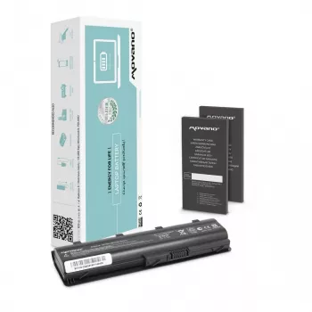 MOVANO baterija MU06, skirta HP 635 650 655 Envy 17 Pavilion DM4 DV5 DV6 DV7 G6 G7 - 4400 mAh (48 Wh)