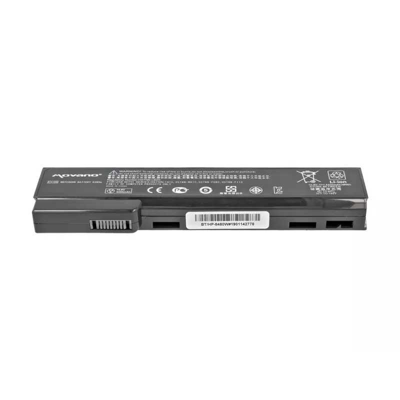 MOVANO baterija, skirta HP EliteBook 8460p 8460w 8470p 8470w - 4400 mAh (48 Wh)