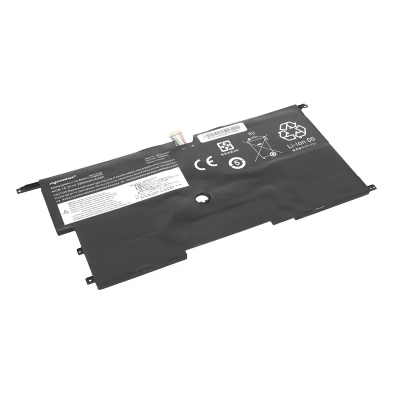 MOVANO akumuliatorius, skirtas Lenovo ThinkPad X1 Carbon Gen 2/3 - 2800 mAh (43 Wh)