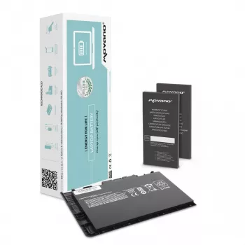 MOVANO baterija BT04XL, skirta HP EliteBook Folio 9470m 9480m - 3500 mAh (52 Wh)