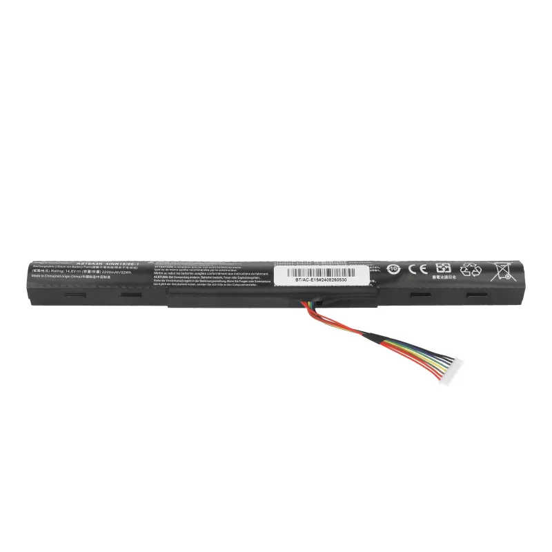 MOVANO baterija AS16A5K AS16A7K AS16A8K, skirta Acer Aspire E5 - 2200 mAh (32 Wh)
