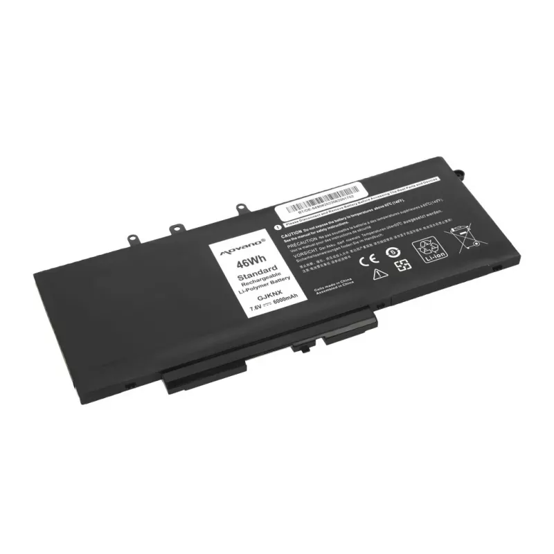 MOVANO baterija GJKNX, skirta Dell Latitude 5280 5480 5490 5590 - 6000 mAh (46 Wh)