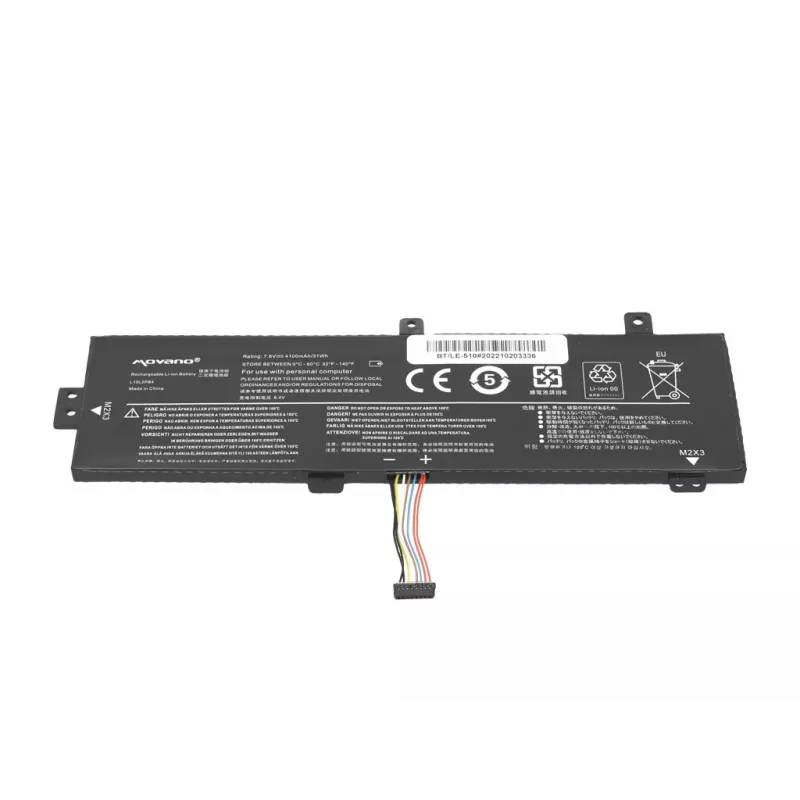 MOVANO akumuliatorius L15L2PB4, skirtas Lenovo IdeaPad 510-15ISK - 4100 mAh (31 Wh)