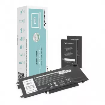 MOVANO baterija K5XWW, skirta Dell Latitude 5289 7390 2-in-1 - 4200 mAh (32 Wh)