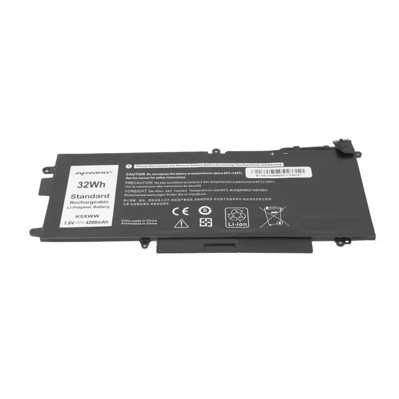 MOVANO baterija K5XWW, skirta Dell Latitude 5289 7390 2-in-1 - 4200 mAh (32 Wh)