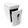 WALLNER Shredder EF910 C4 Cross-Cut Paper Shredder, 6 Sheets, 10 L Bin, Black