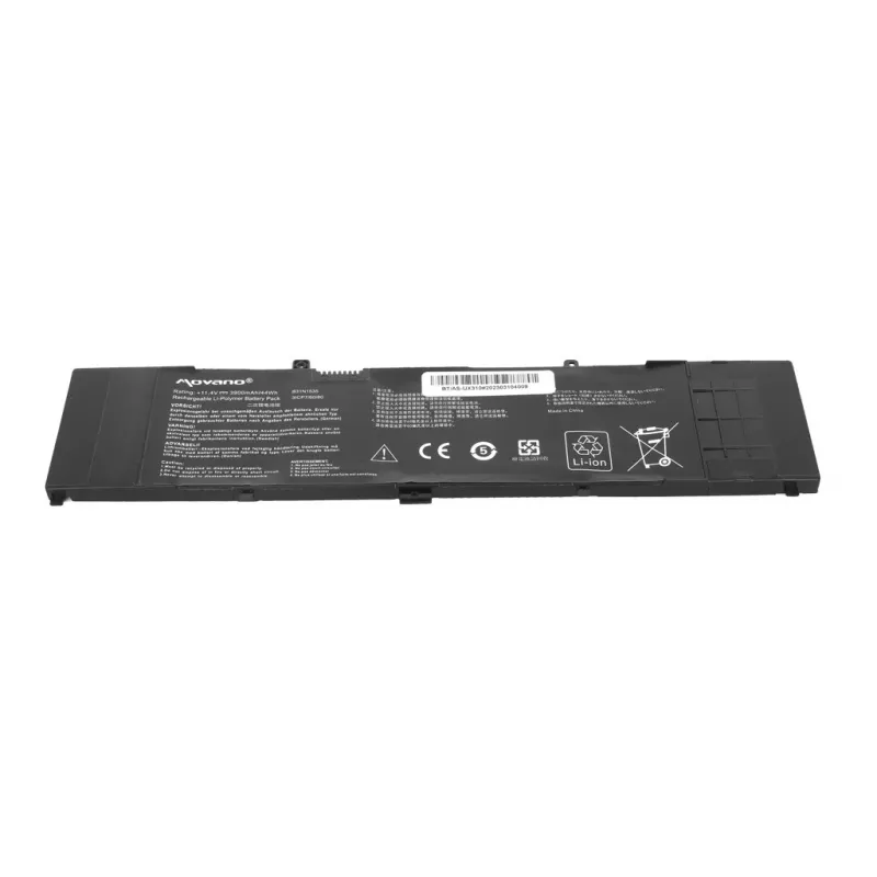 MOVANO Baterija B31N1535, skirta Asus Zenbook UX310UA UX410UA - 3900 mAh (44 Wh)