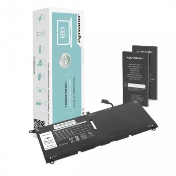 MOVANO baterija DXGH8 G8VCF, skirta Dell XPS 13 9370 9380 - 5500 mAh (41 Wh)