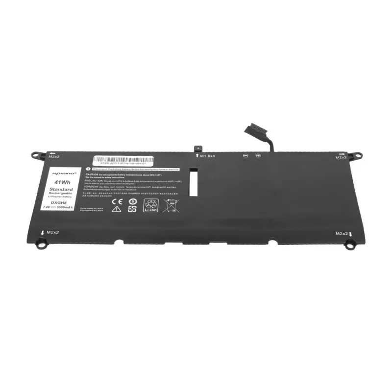 MOVANO baterija DXGH8 G8VCF, skirta Dell XPS 13 9370 9380 - 5500 mAh (41 Wh)